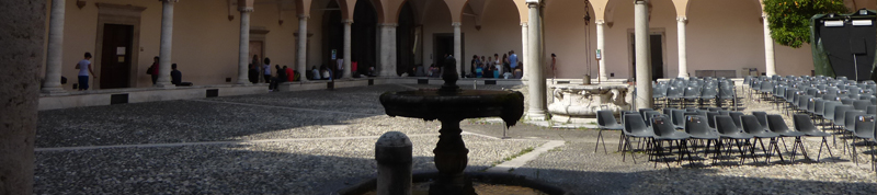 Cloister of Faculty of civil Engineering of Sapienza University